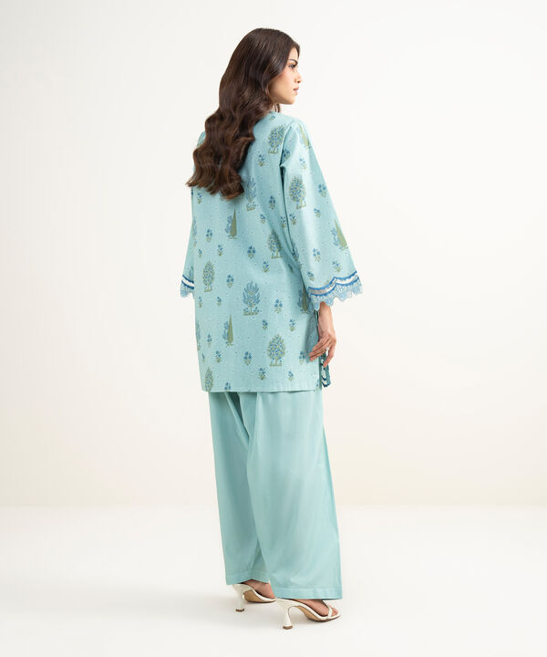 2 Piece - Embroidered Lawn Suit