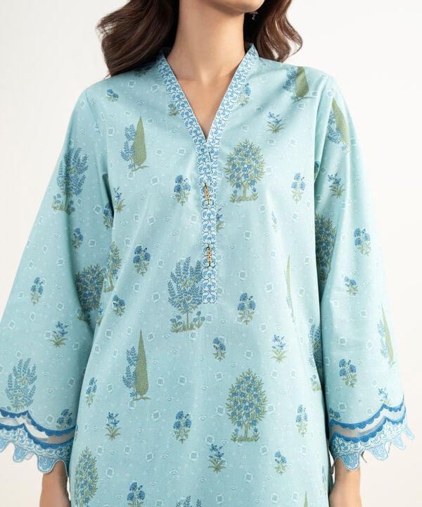 2 Piece - Embroidered Lawn Suit