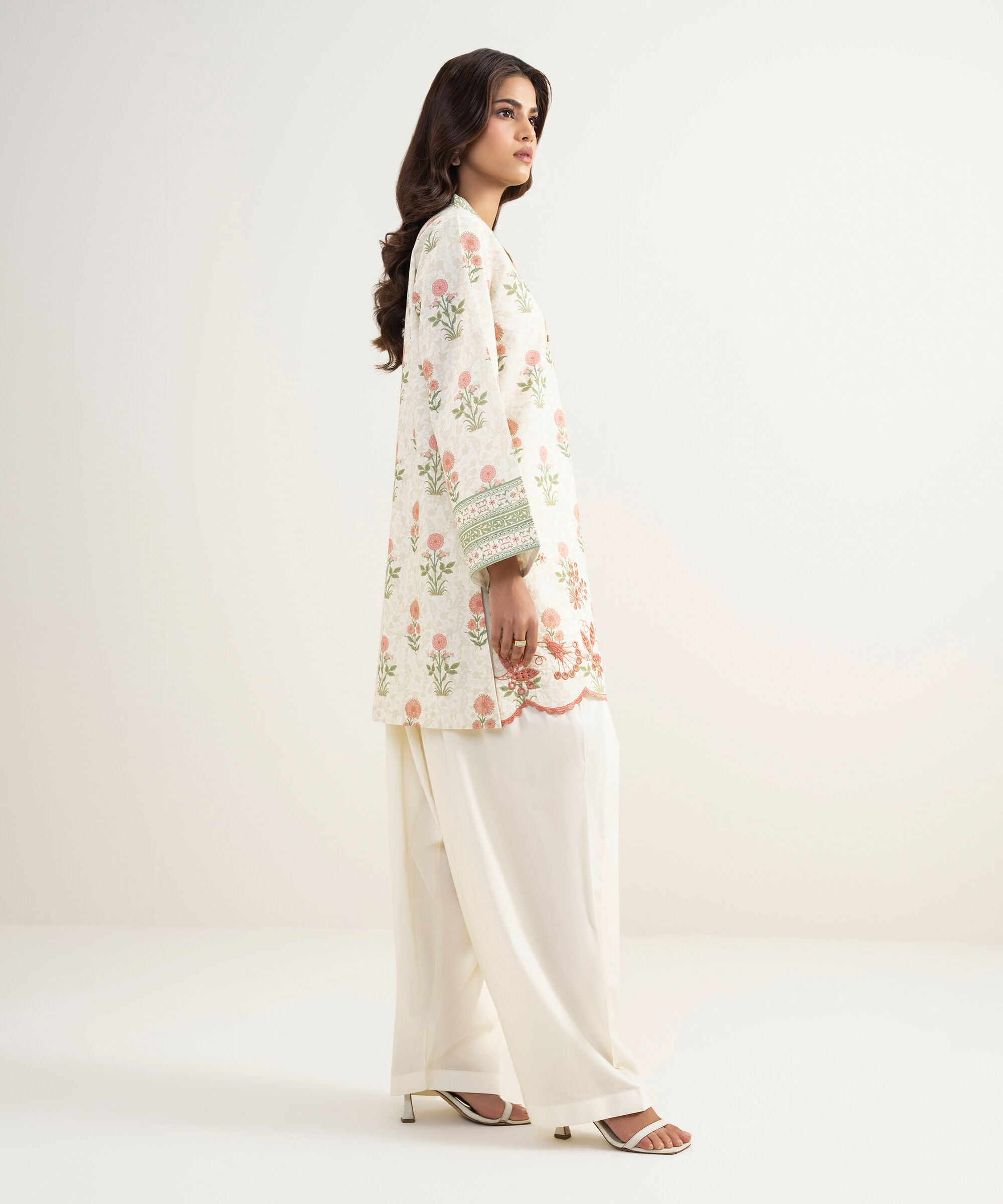 2 Piece - Embroidered Lawn Suit