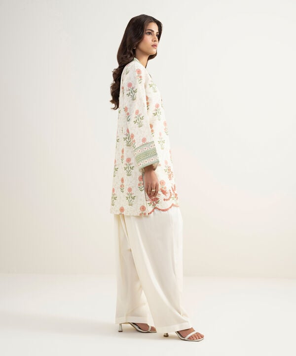 2 Piece - Embroidered Lawn Suit