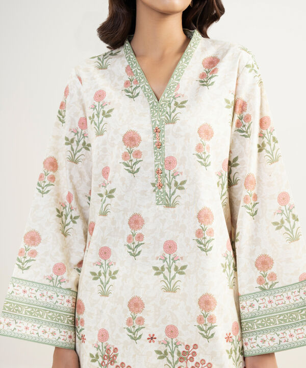2 Piece - Embroidered Lawn Suit