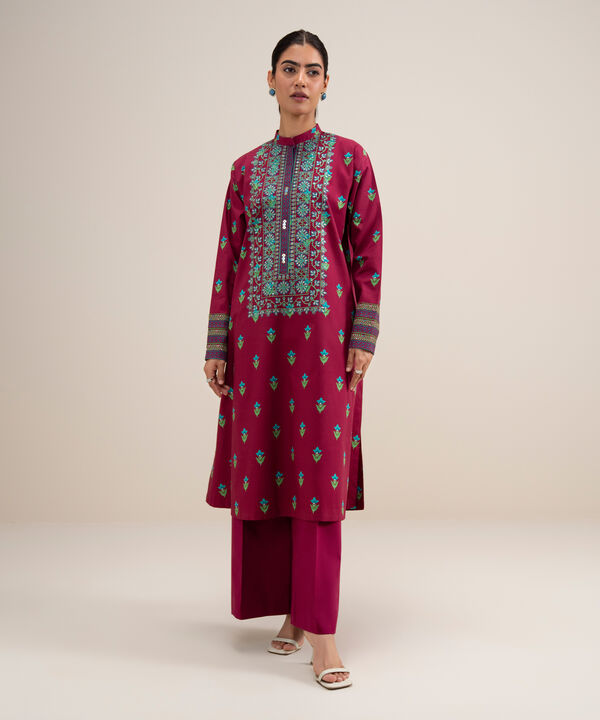 2 Piece - Embroidered Lawn Suit