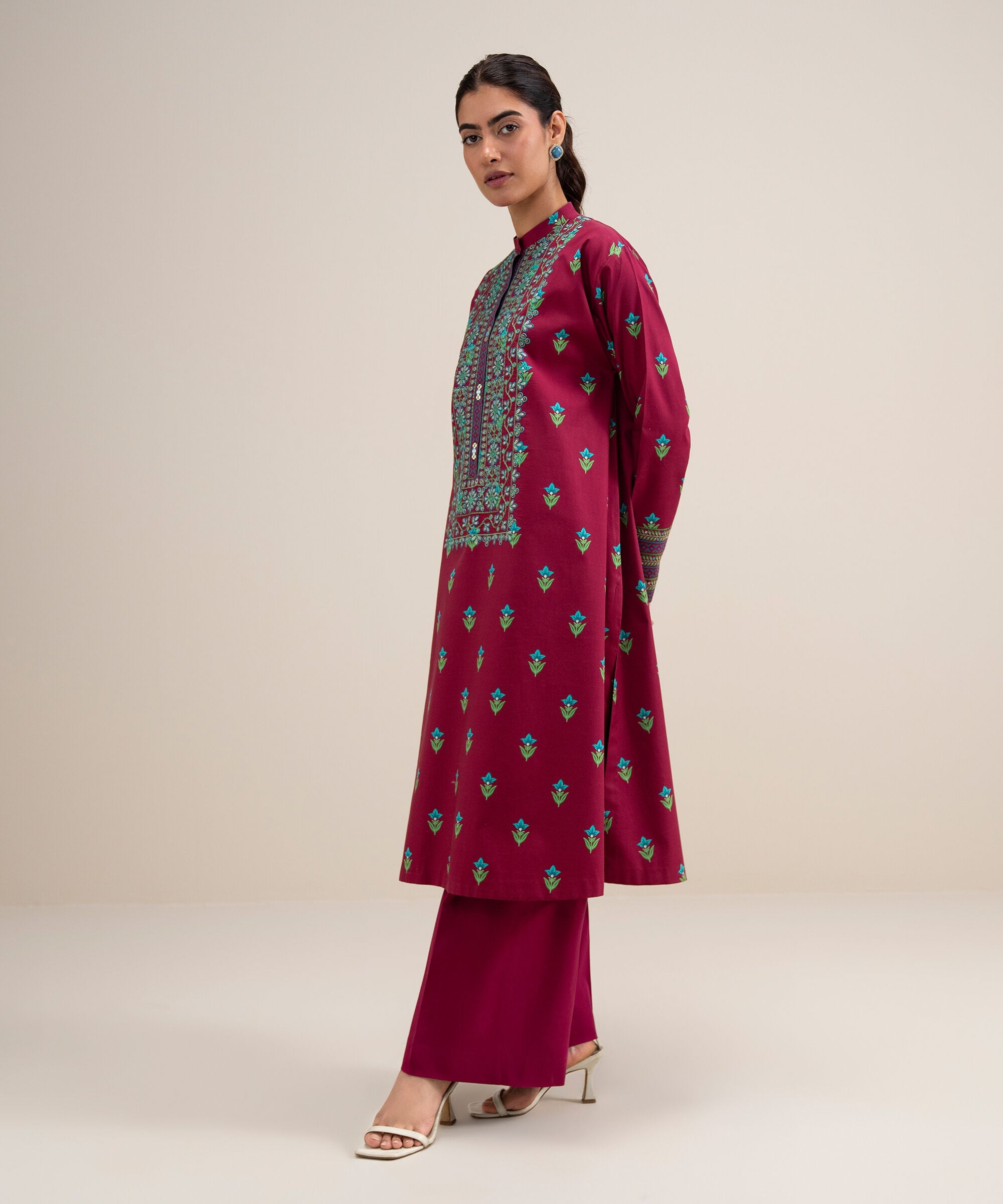 2 Piece - Embroidered Lawn Suit