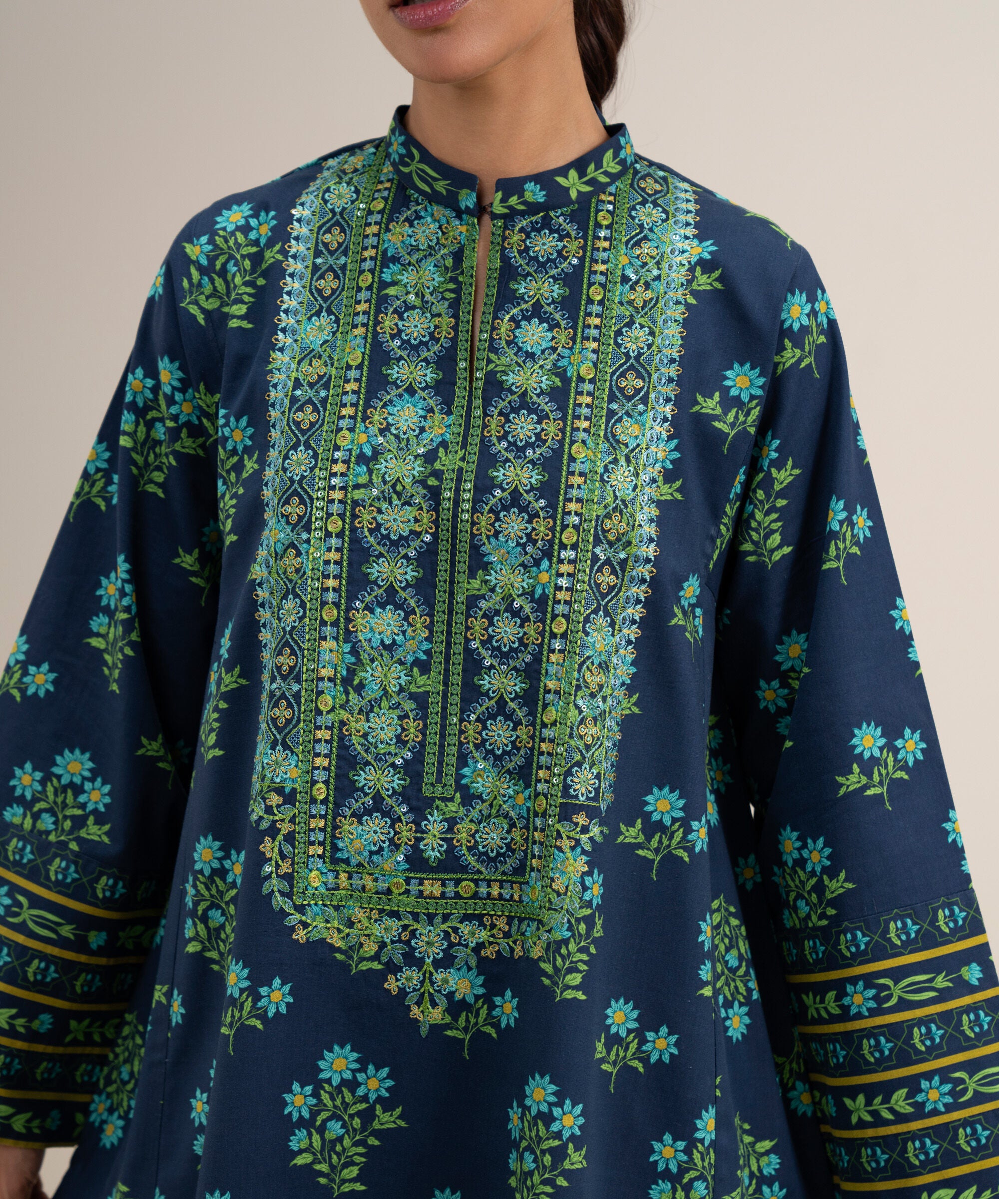 2 Piece - Embroidered Lawn Suit