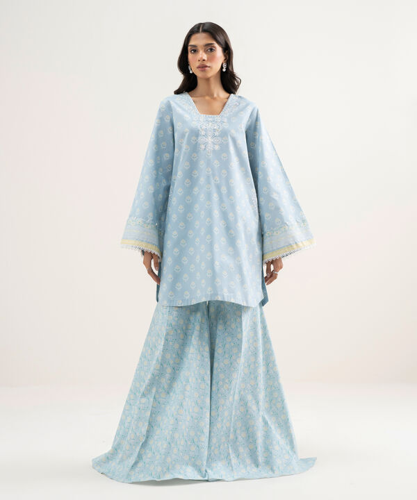 2 Piece - Embroidered Lawn Suit