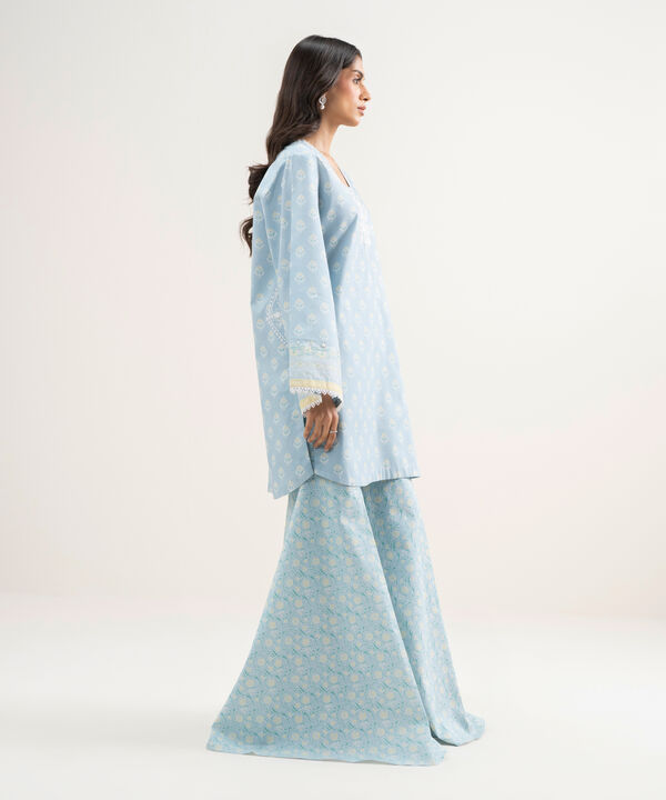 2 Piece - Embroidered Lawn Suit