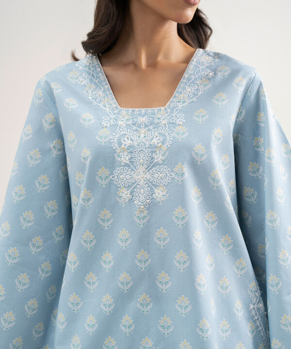 2 Piece - Embroidered Lawn Suit