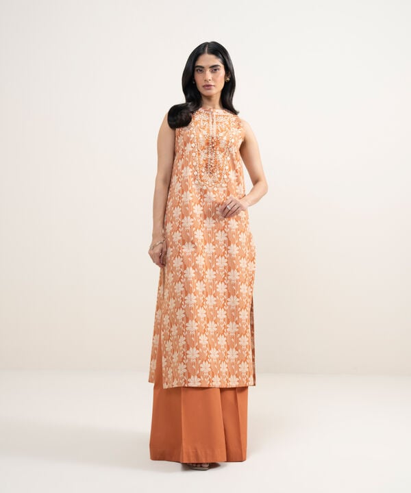 2 Piece - Embroidered Lawn Suit