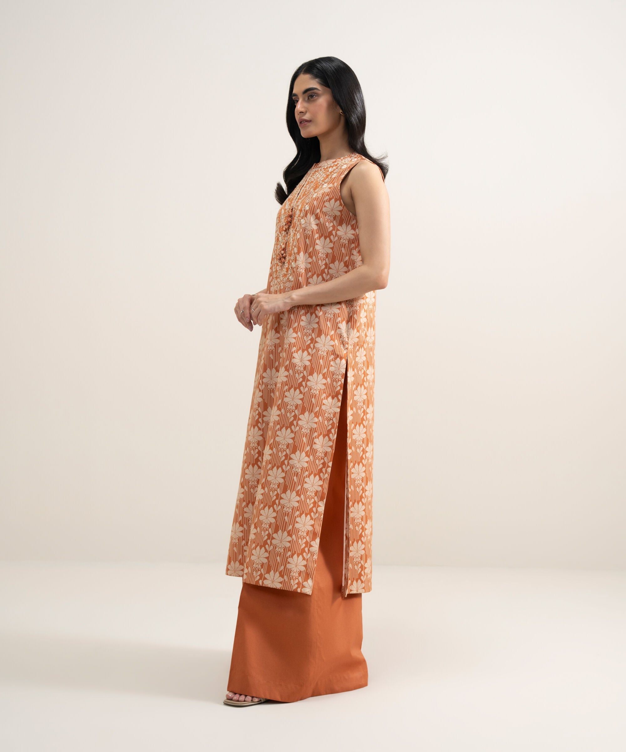 2 Piece - Embroidered Lawn Suit