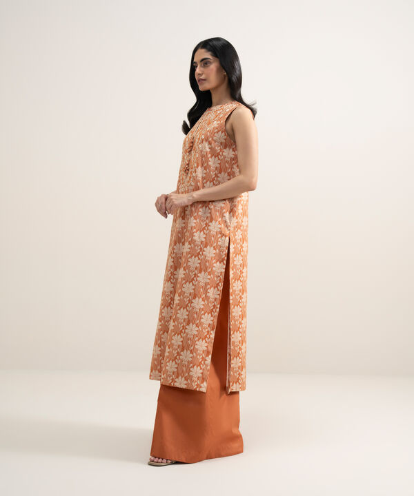 2 Piece - Embroidered Lawn Suit