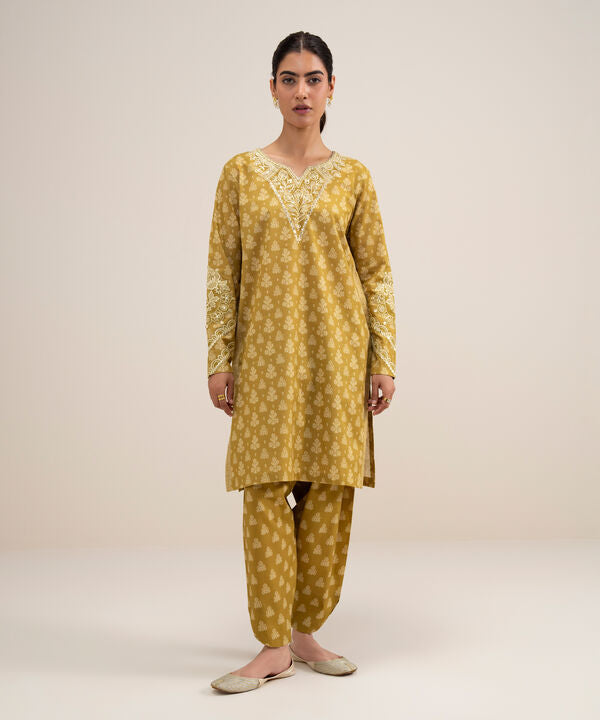 2 Piece - Embroidered Lawn Suit