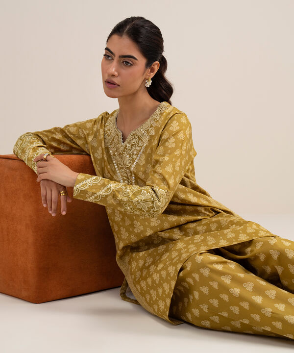 2 Piece - Embroidered Lawn Suit