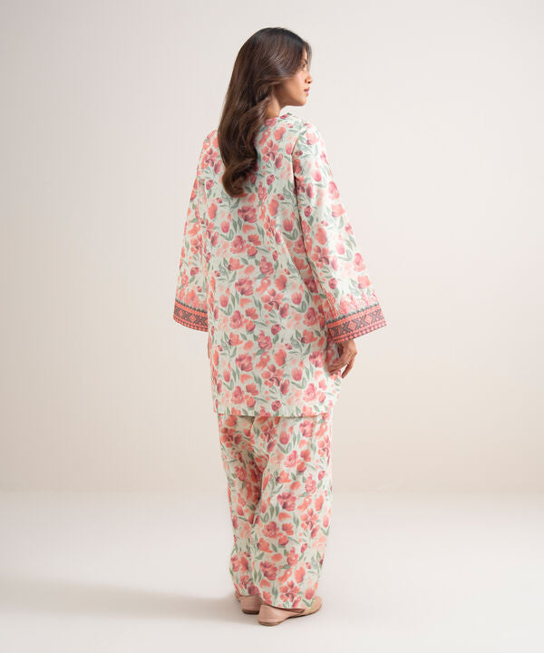 2 Piece - Embroidered Lawn Suit