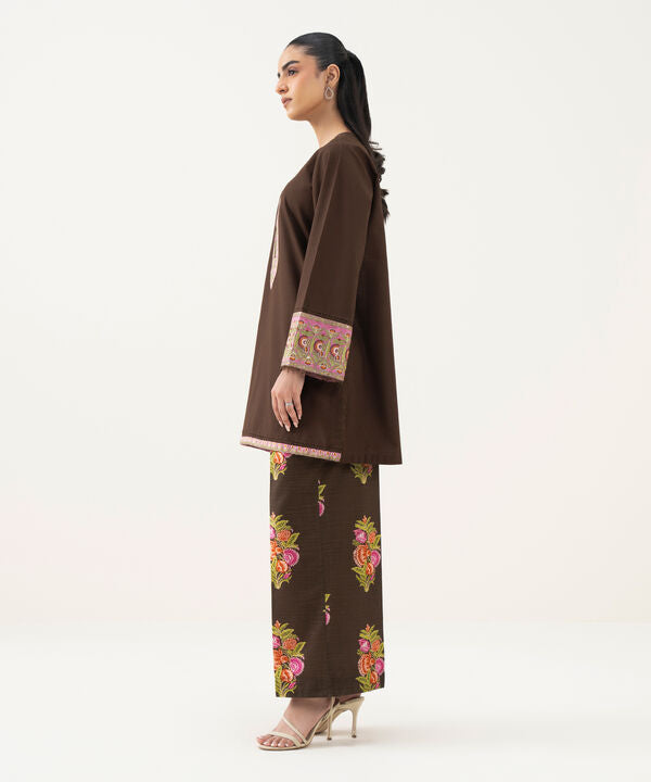 Embroidered Cambric Shirt
