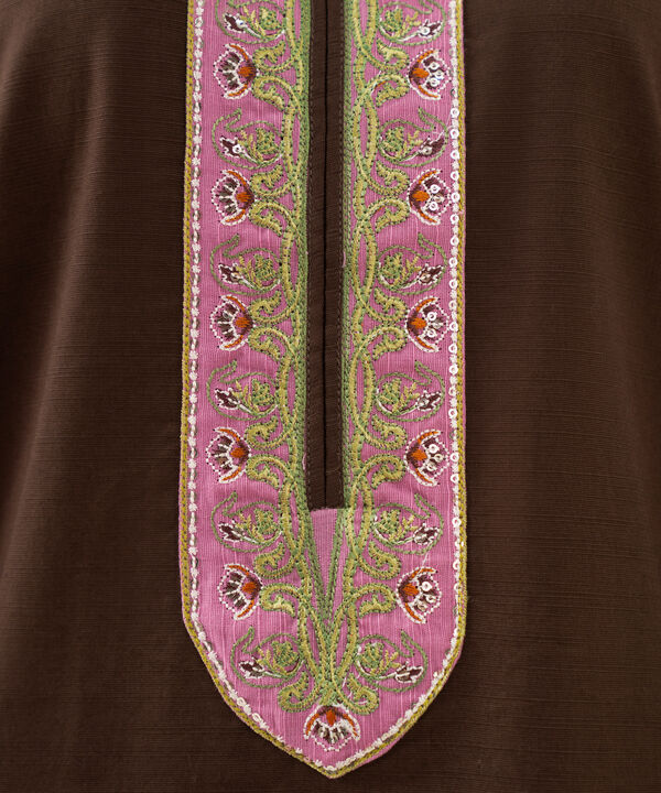 Embroidered Cambric Shirt