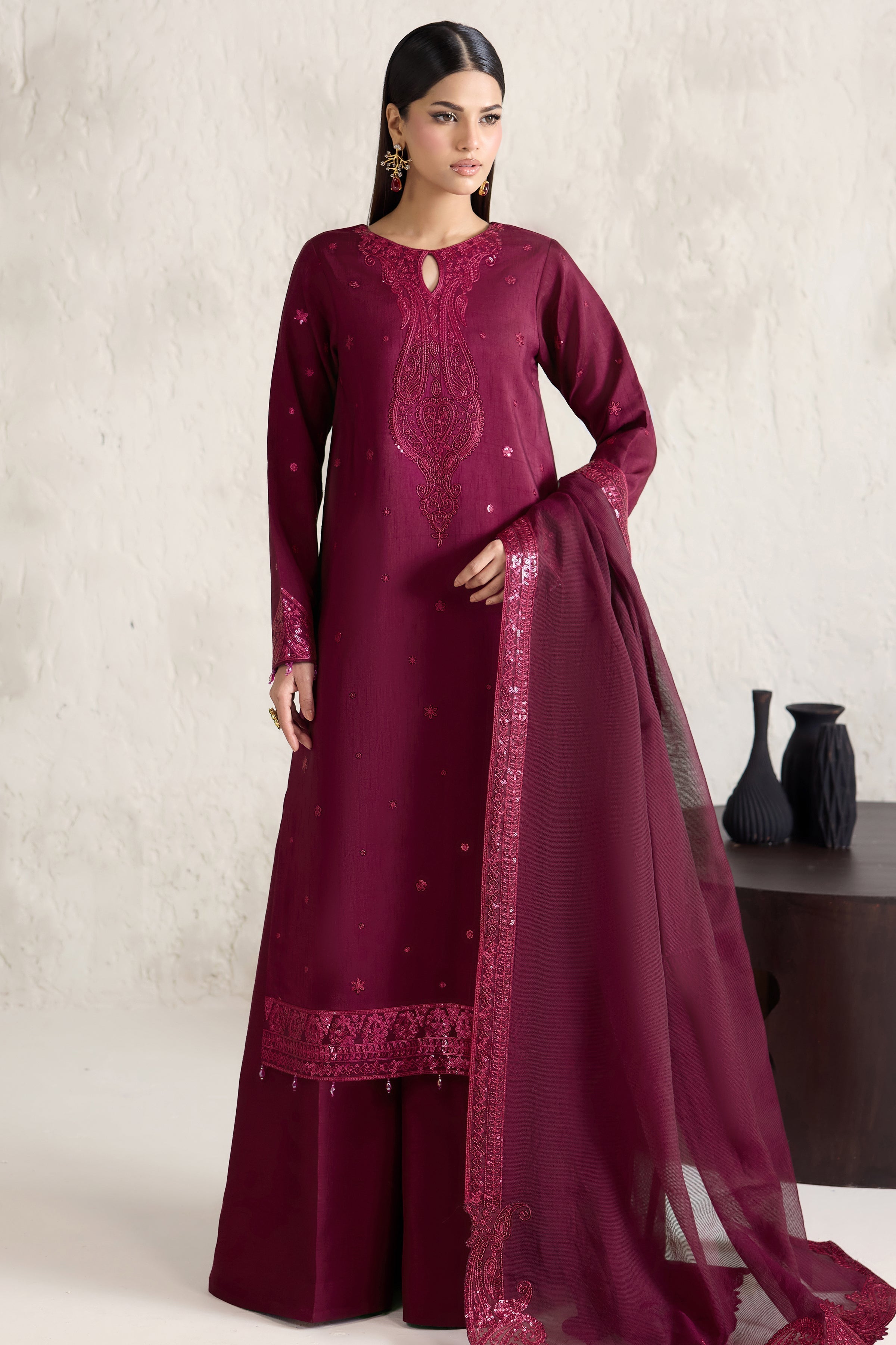 Farasha – Fuchsia Glow Style