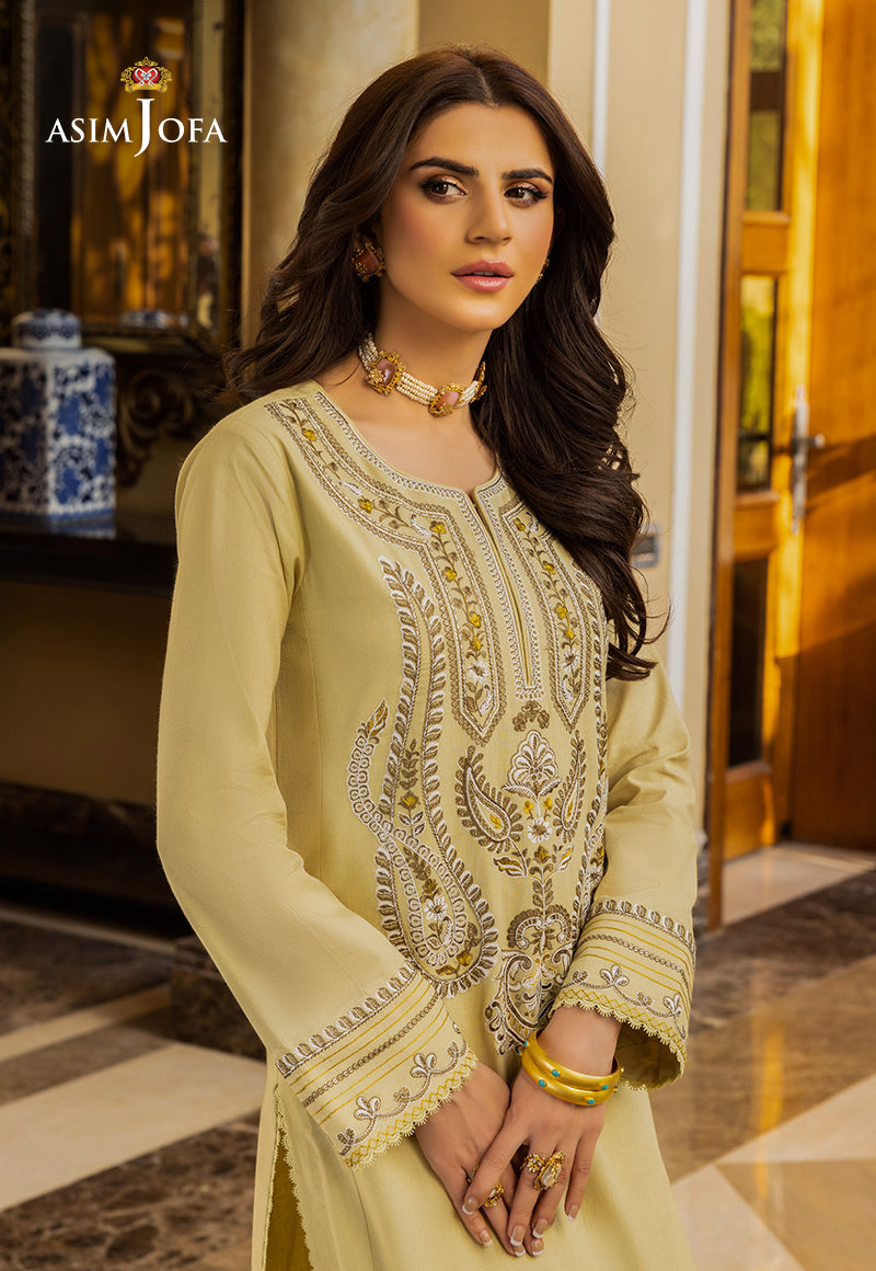 AJPB-91 PRINTED EMBROIDERED CAMBRIC  3 PCS