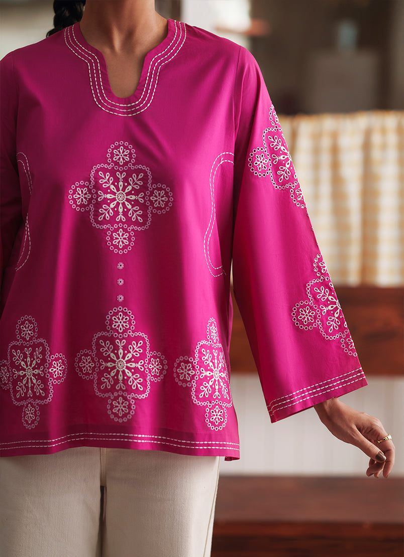 Embroidered Top