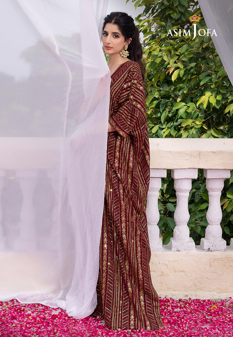 Ajab-11 Embroidered Chiffon 2 Pcs