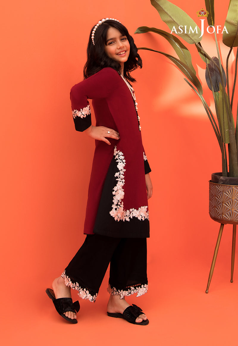 AJKC-04 EMBROIDERED CAMBRIC 2 PCS