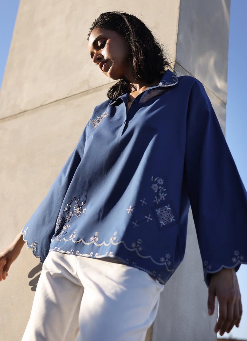 Embroidered Top