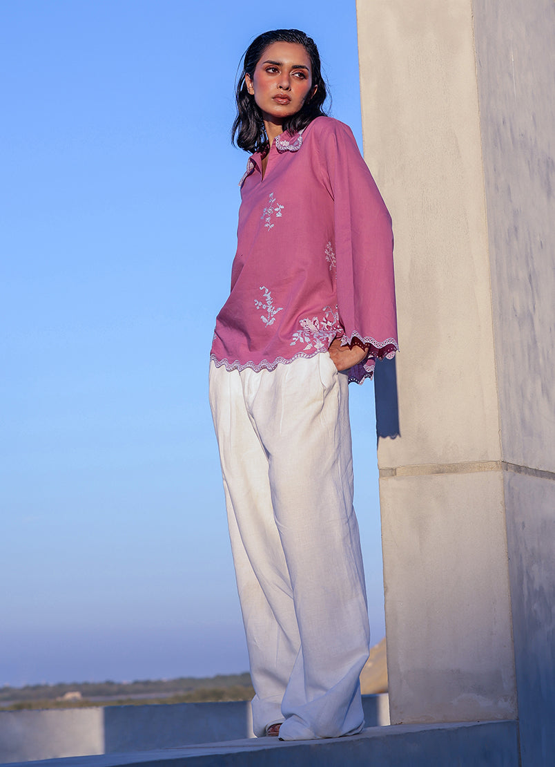 Embroidered Top - 13276351575020