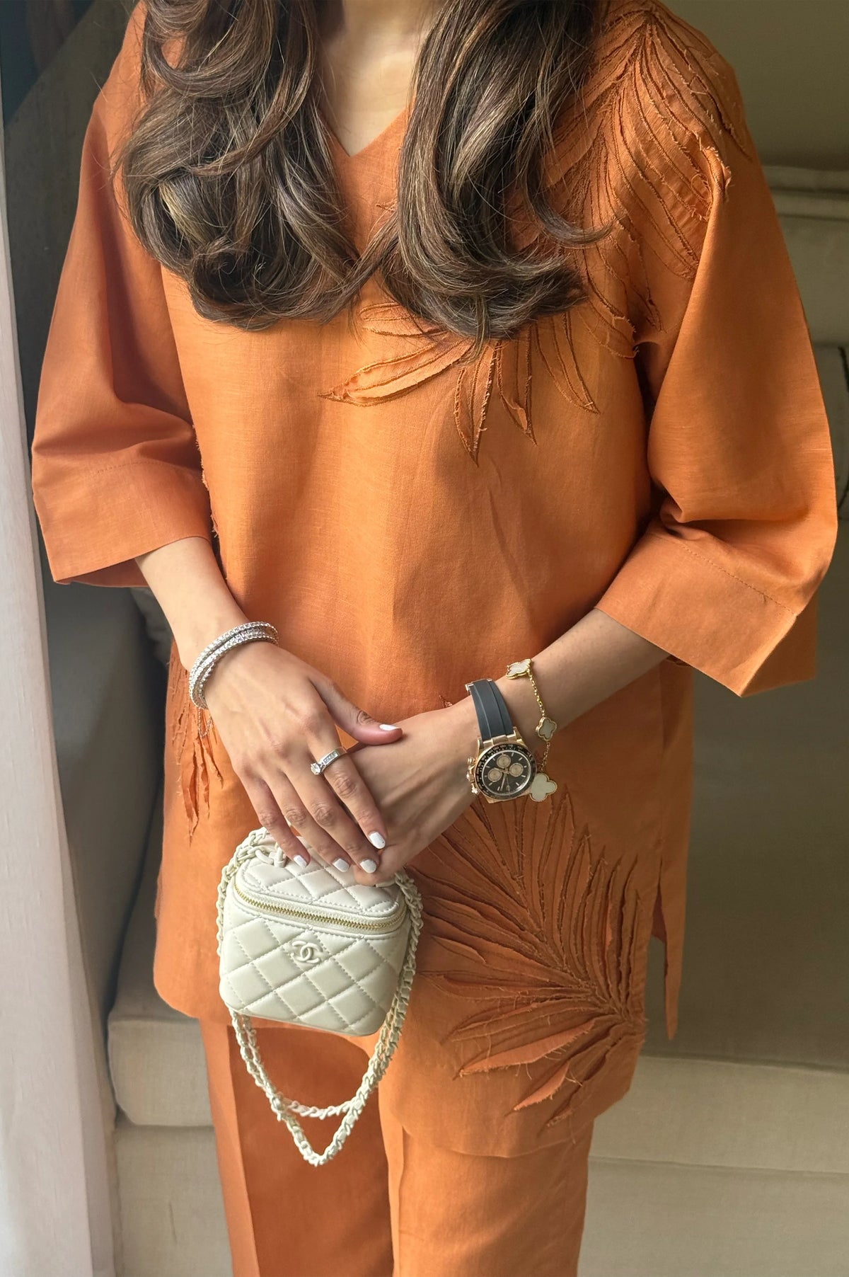 Peach Tan Set