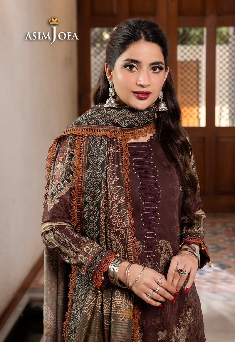 AJRW-19 PRINTED PREMIUM WINTER COTTON 3 PCS