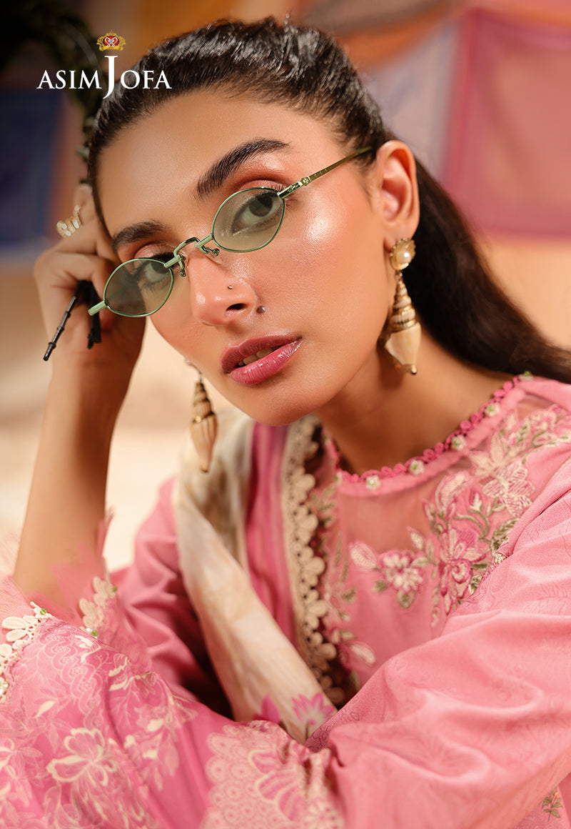 AJUBUD-17 Printed Embroidered Lawn Stitched 2 PCS