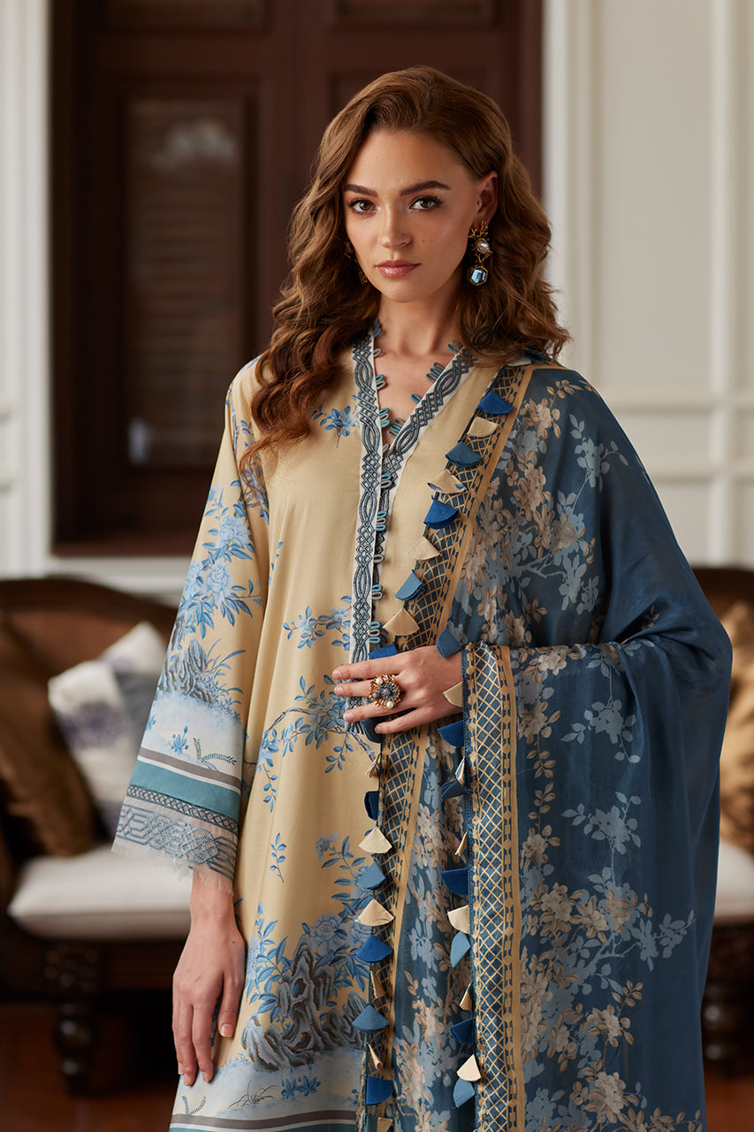 Serene Tapestry - Stitched