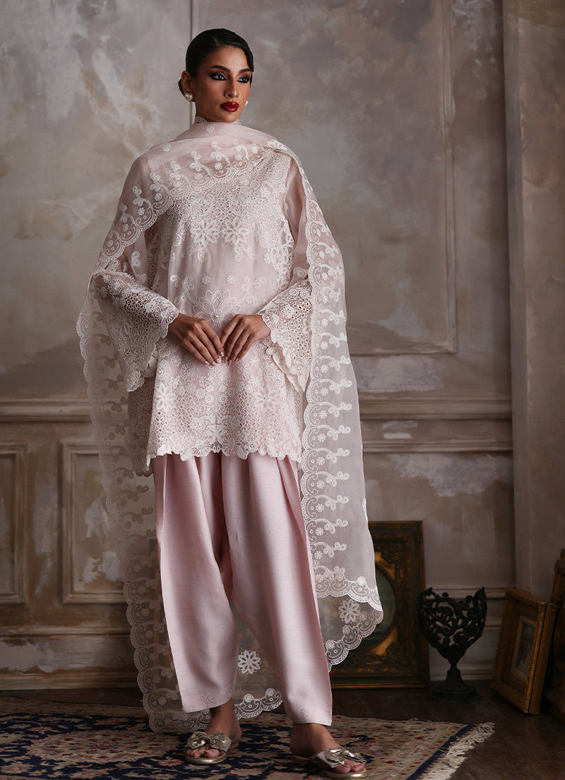 3 Pc Embroidered Suit