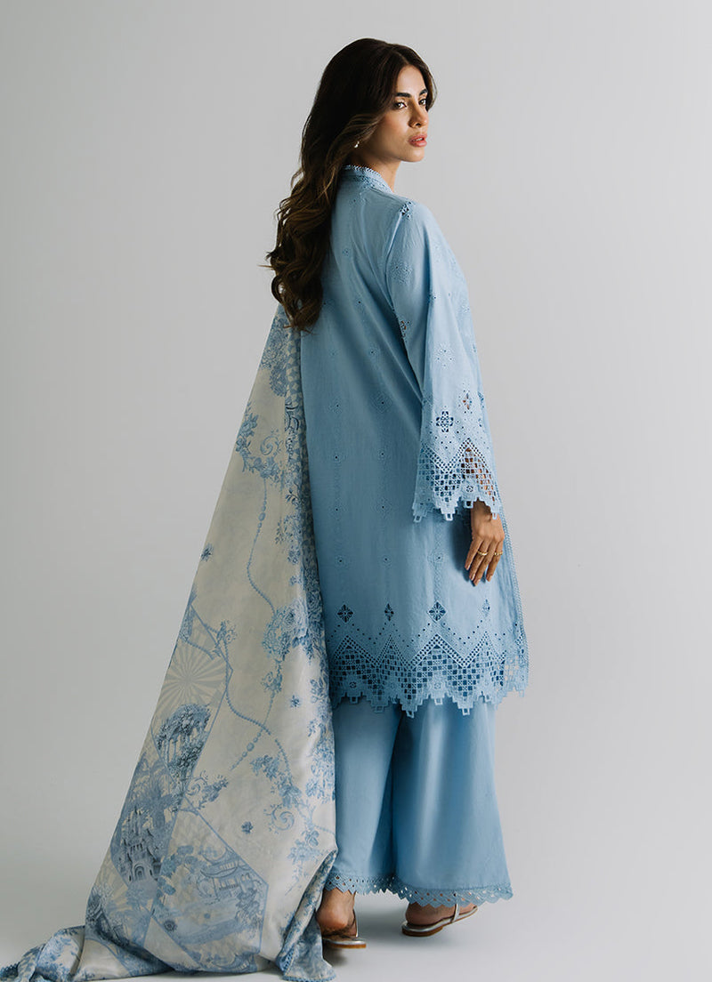 3 Pc Embroidered Suit