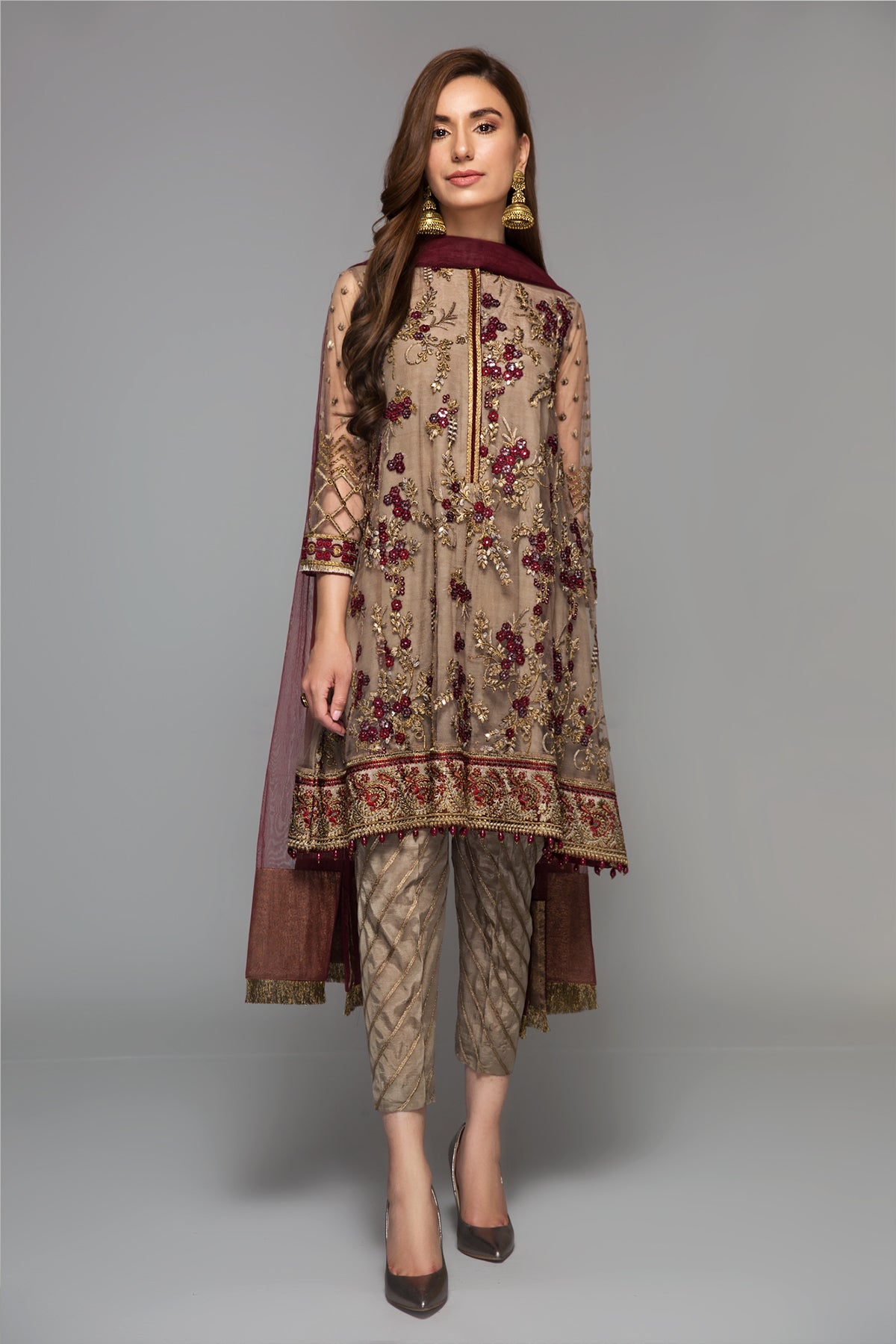 Embroidered Net Uf-14