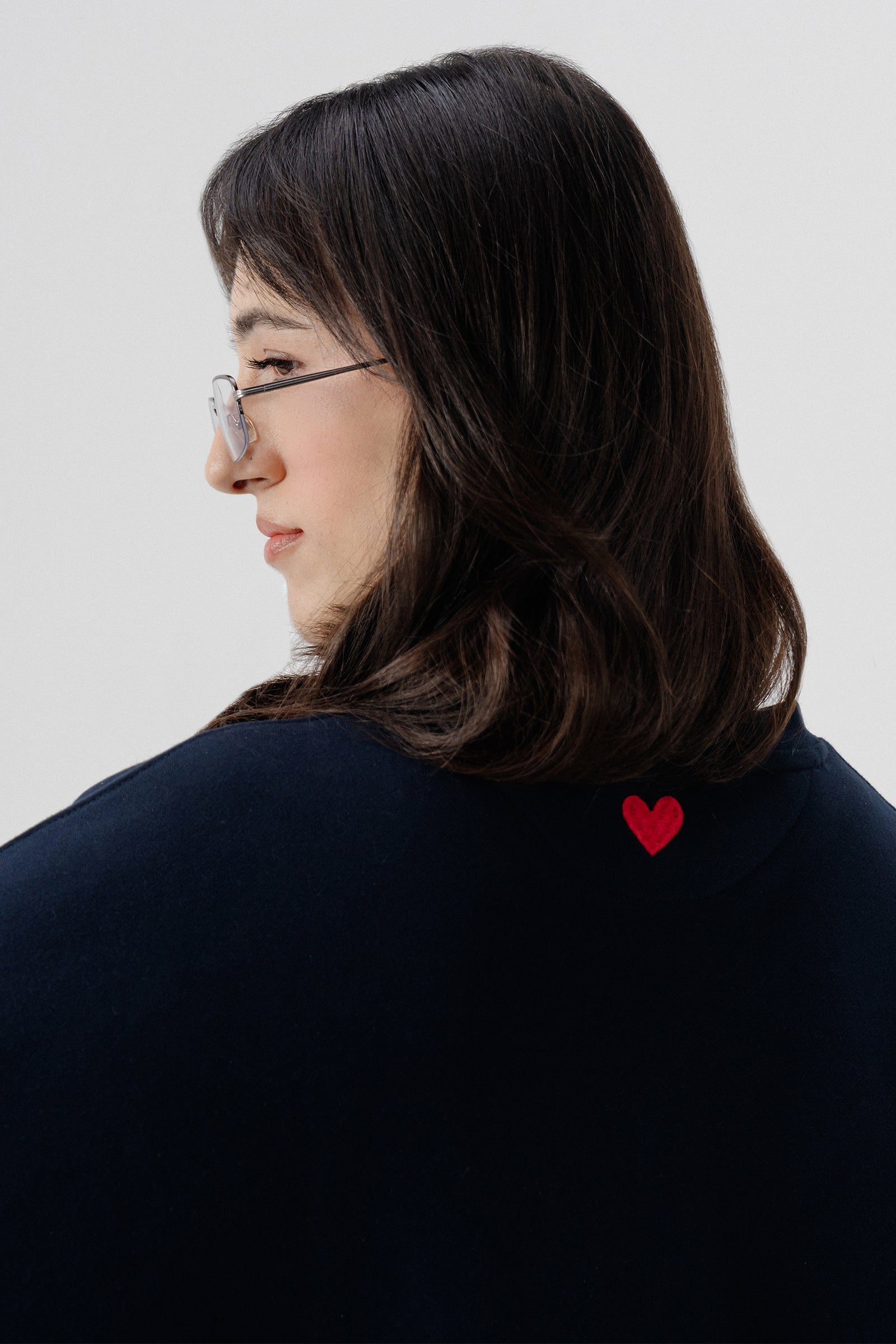 Soft Oversized SweatShirt - Navy