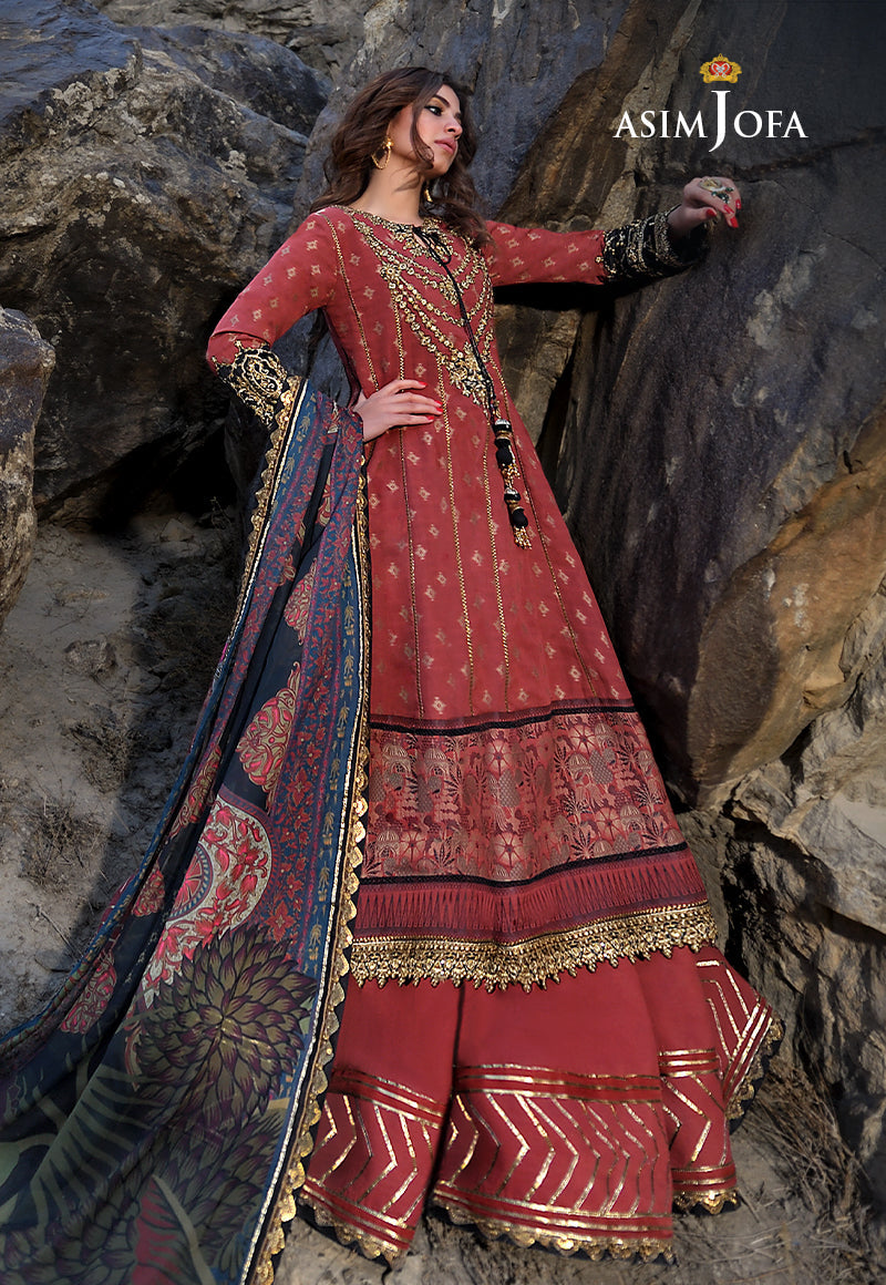 AJSL-23 EMBROIDERED JACQUARD 3 PCS