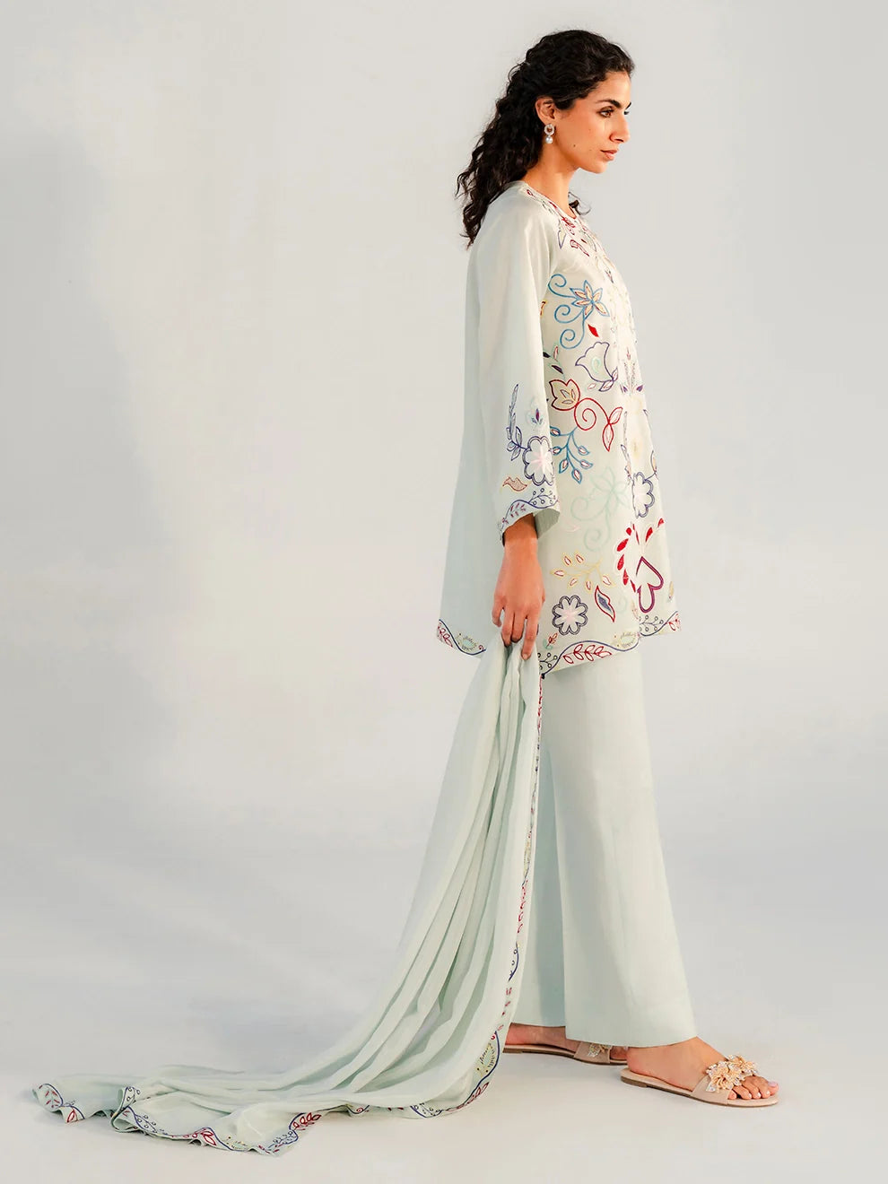 Aura - 3Pcs Rawsilk Ensemble