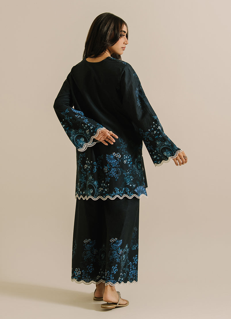 Embroidered Organza Dupatta (As Shown)