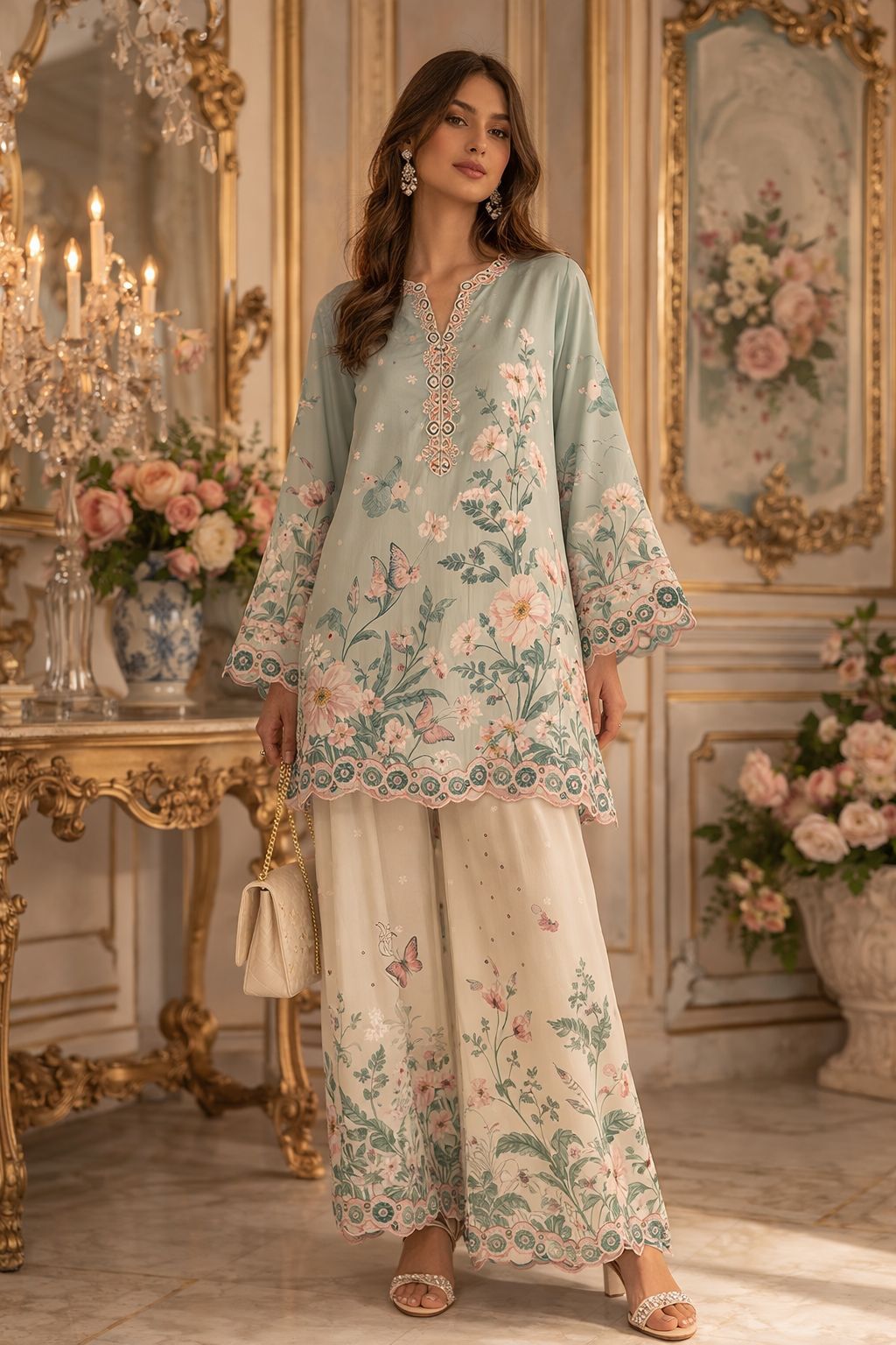 D2 - Mint Floral