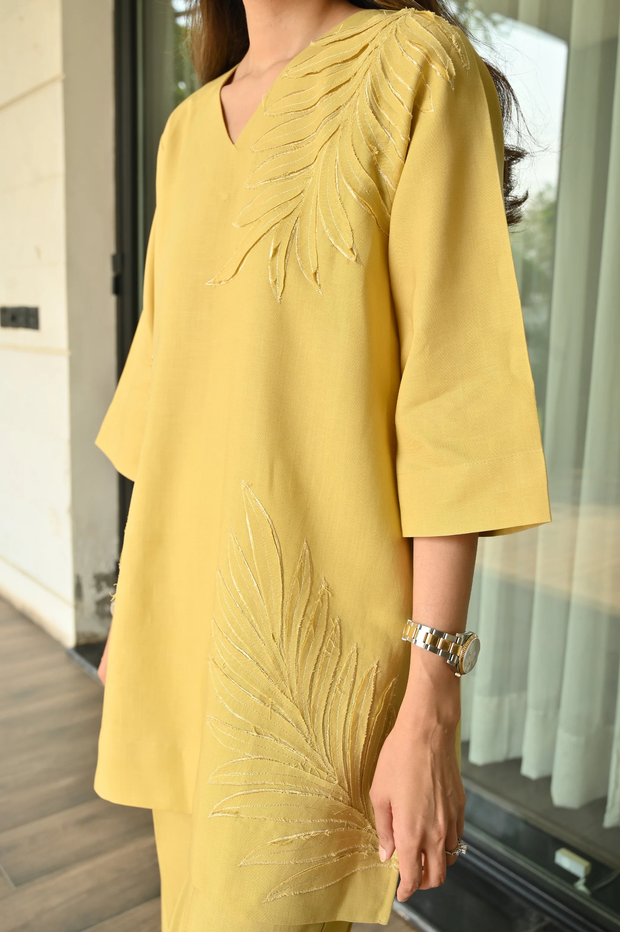 Yellow Tan Set