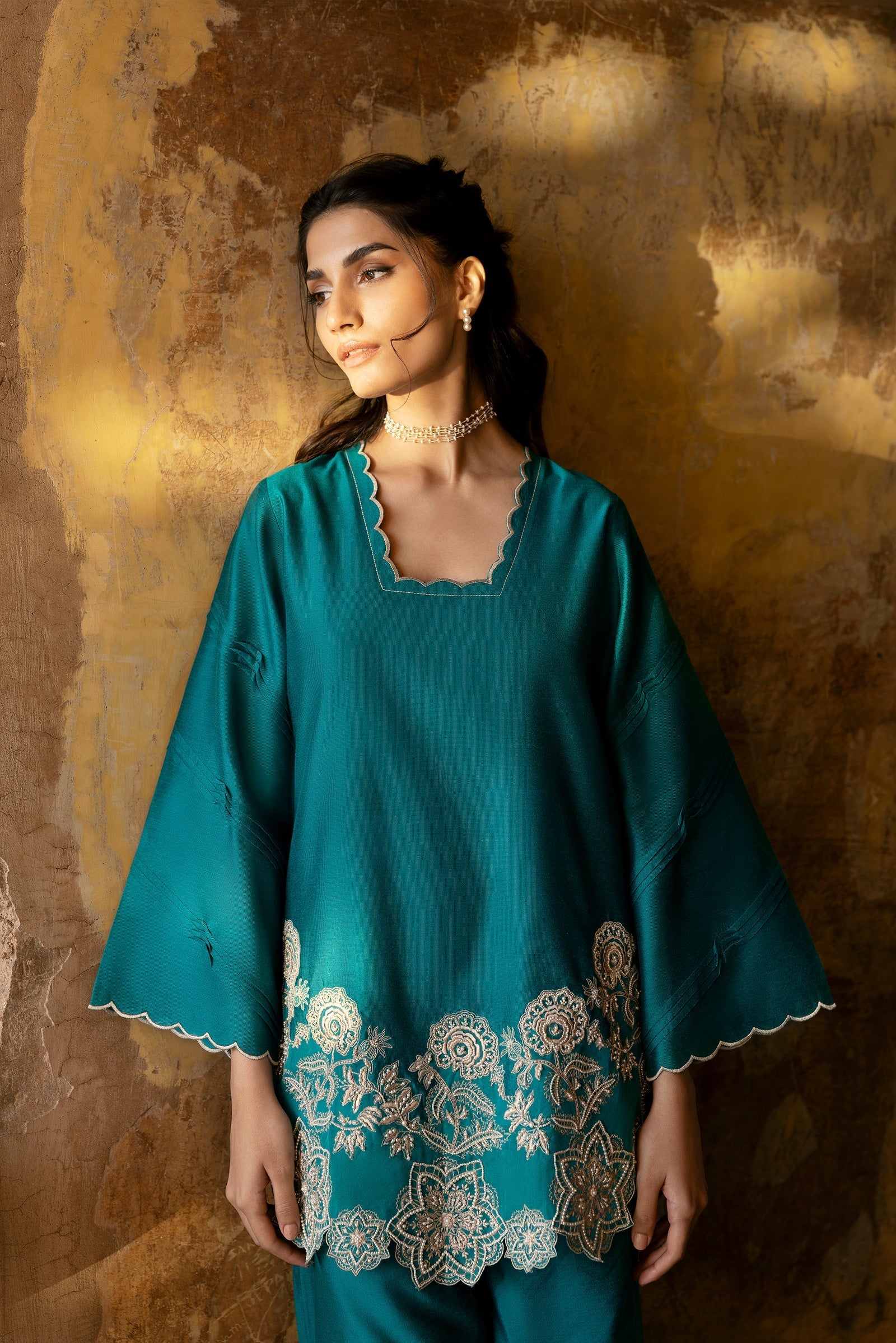 Caribbean Teal Matching Set