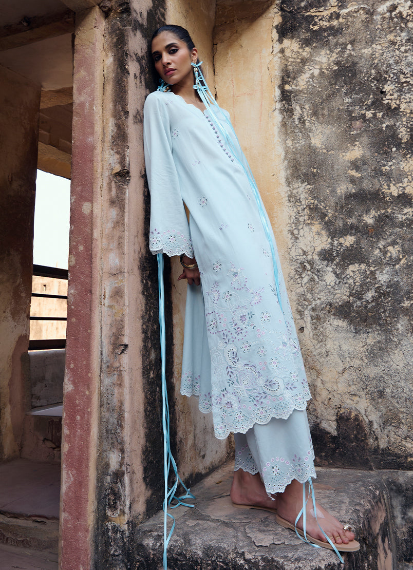 Embroidered Co-Ord Set