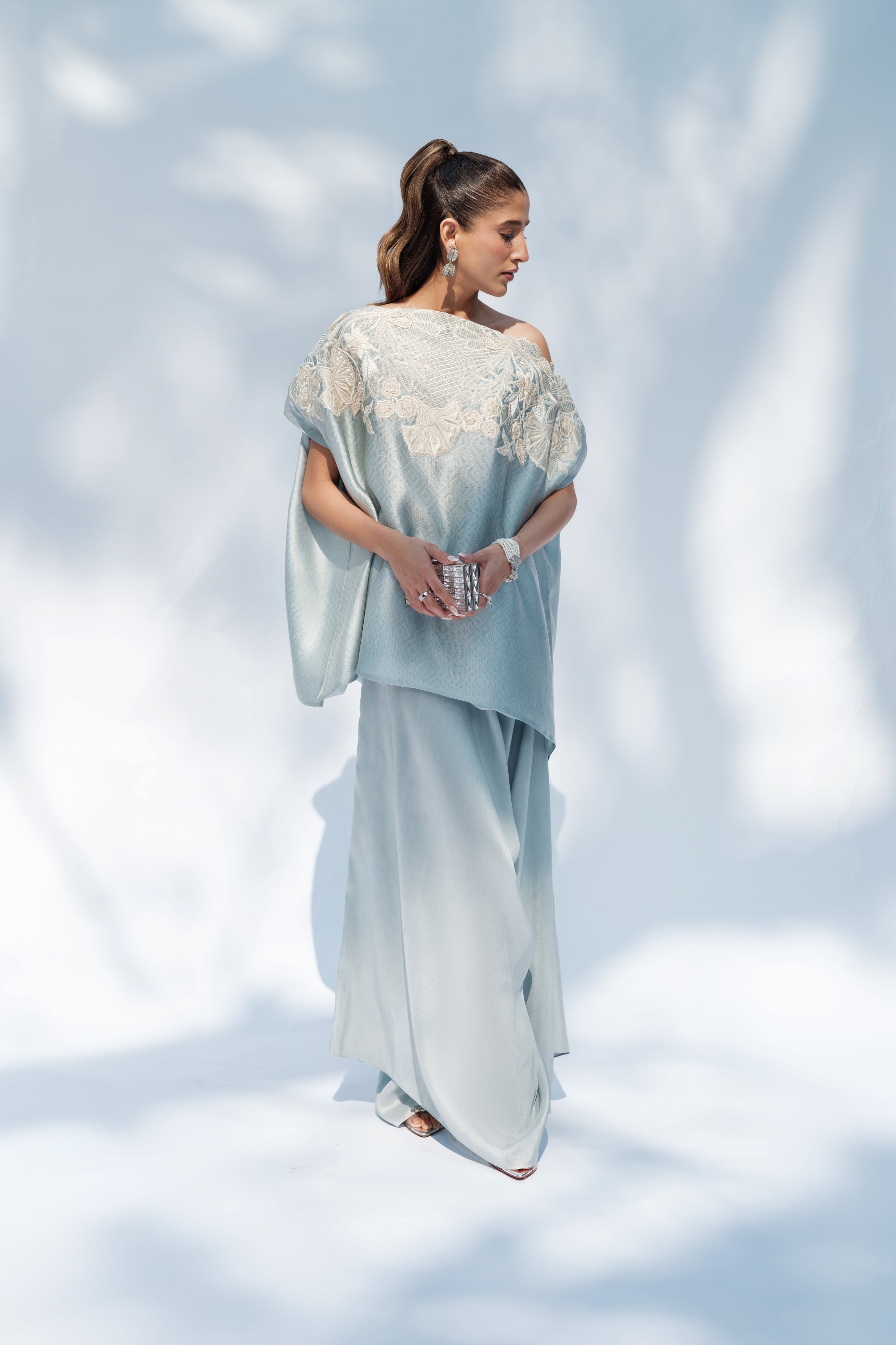 The Laleh Off Shoulder With Box Pants
