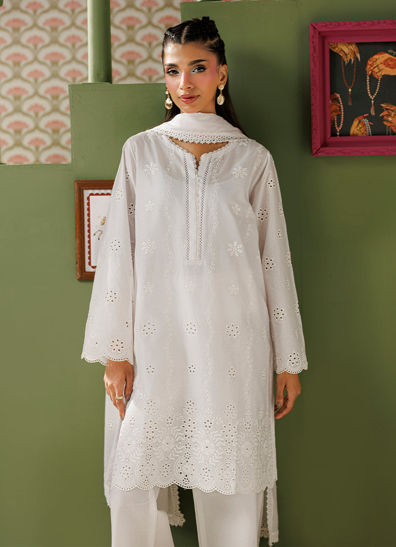 Embroidered 3 PC Suit