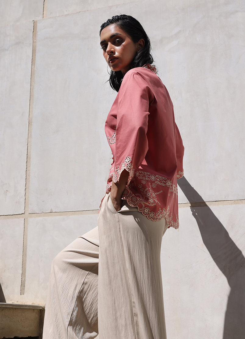 Embroidered Top