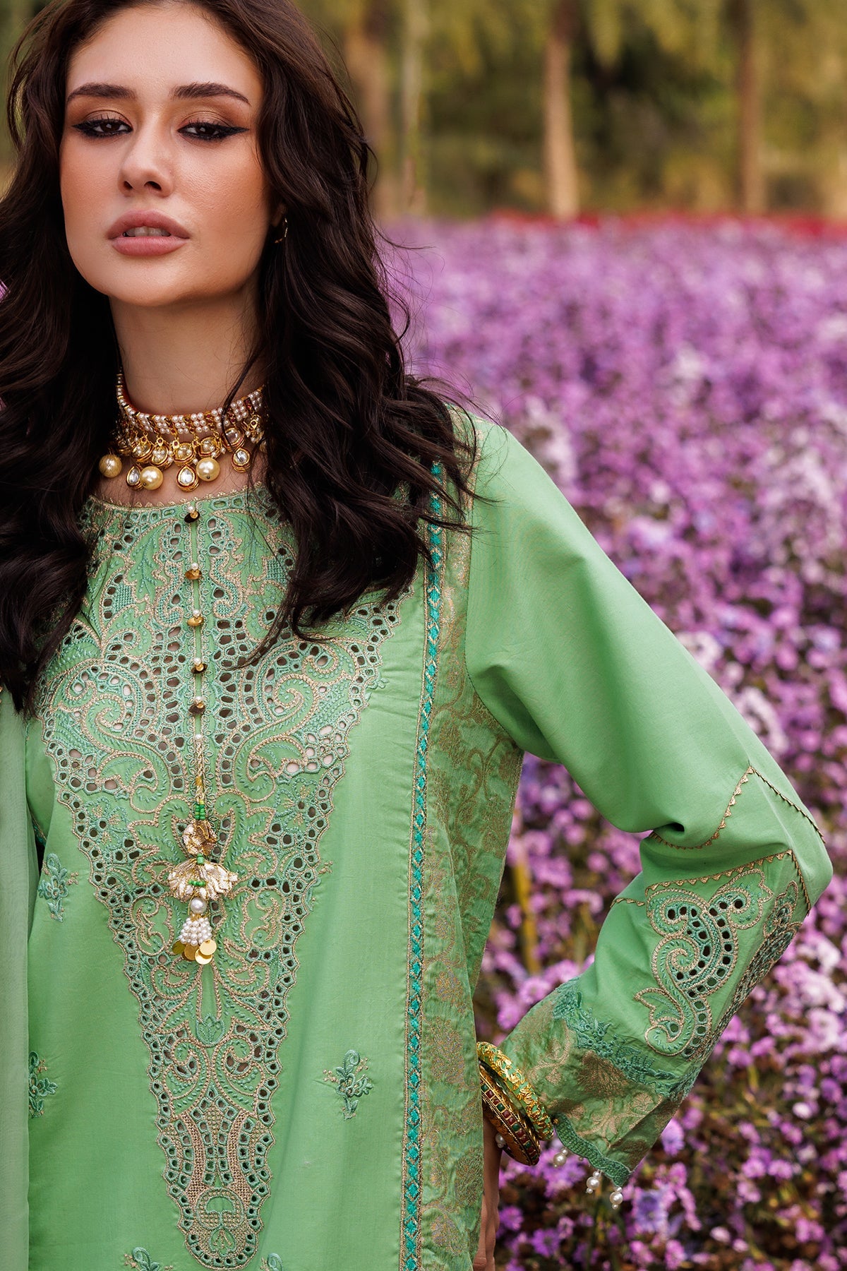 3-PC Unstitched Embroidered Lawn Collection CZ5-04