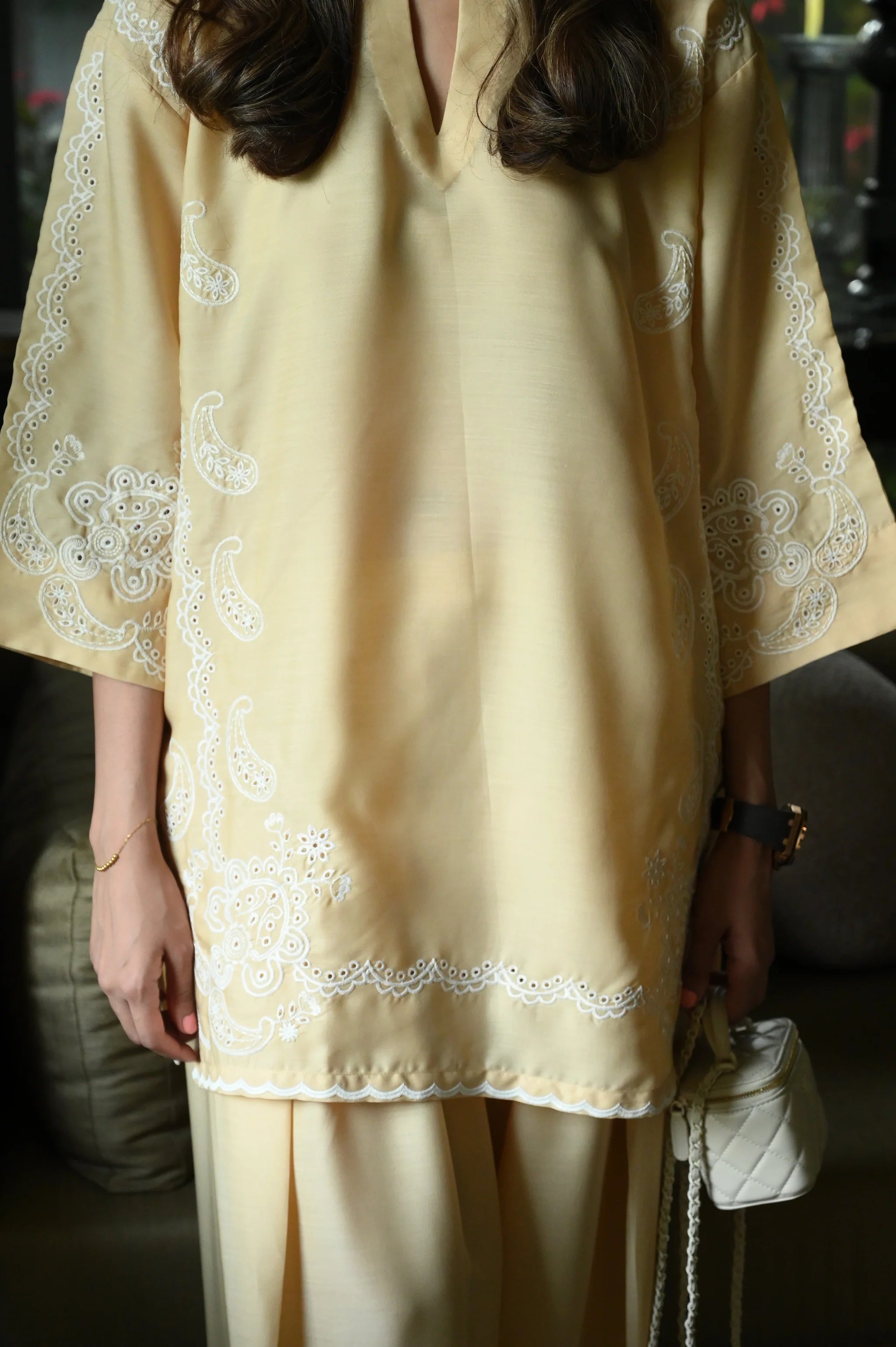 Nikasha Yellow Set