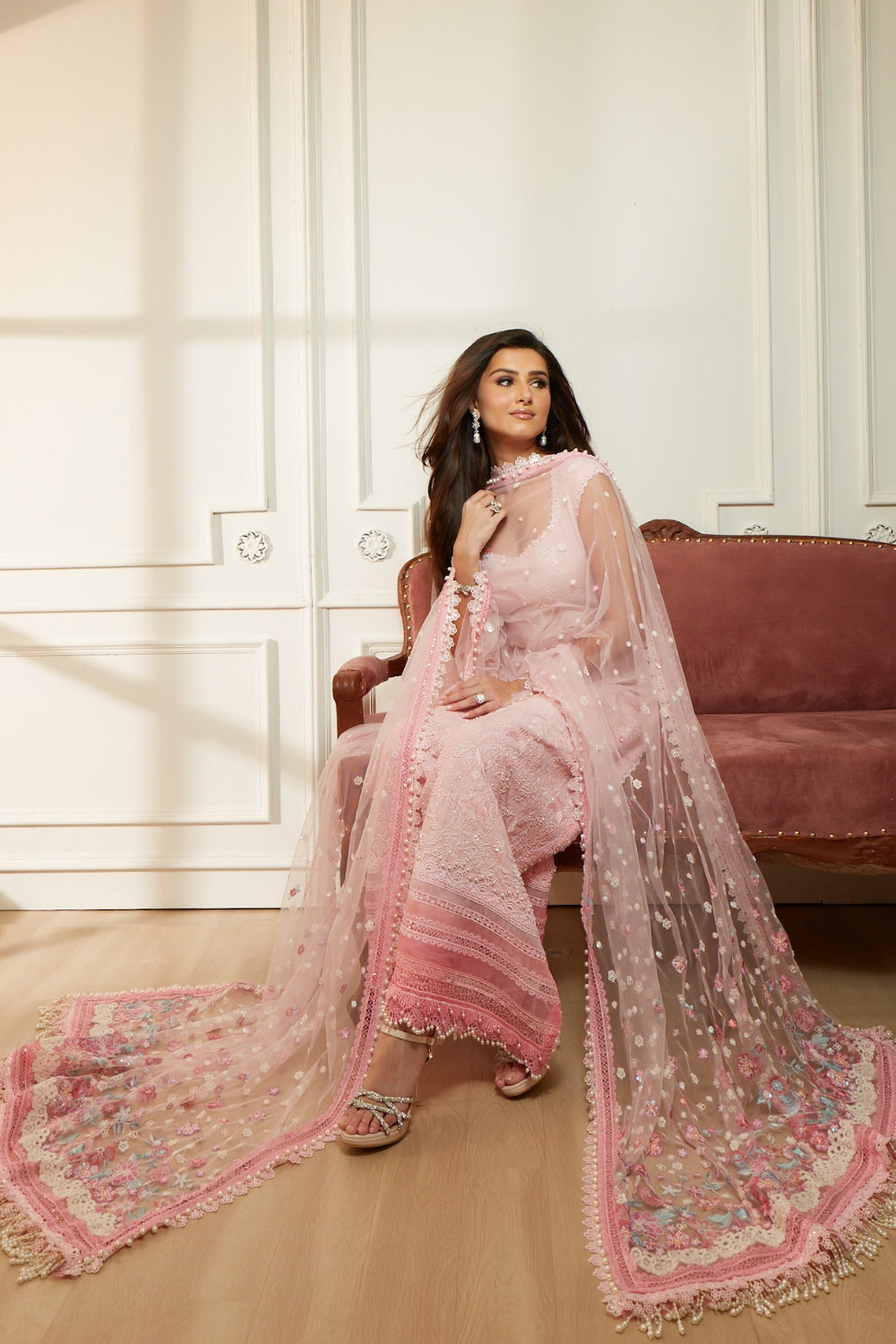 Design 7B Luxury Lawn Eid Edition 2026 Unstitched