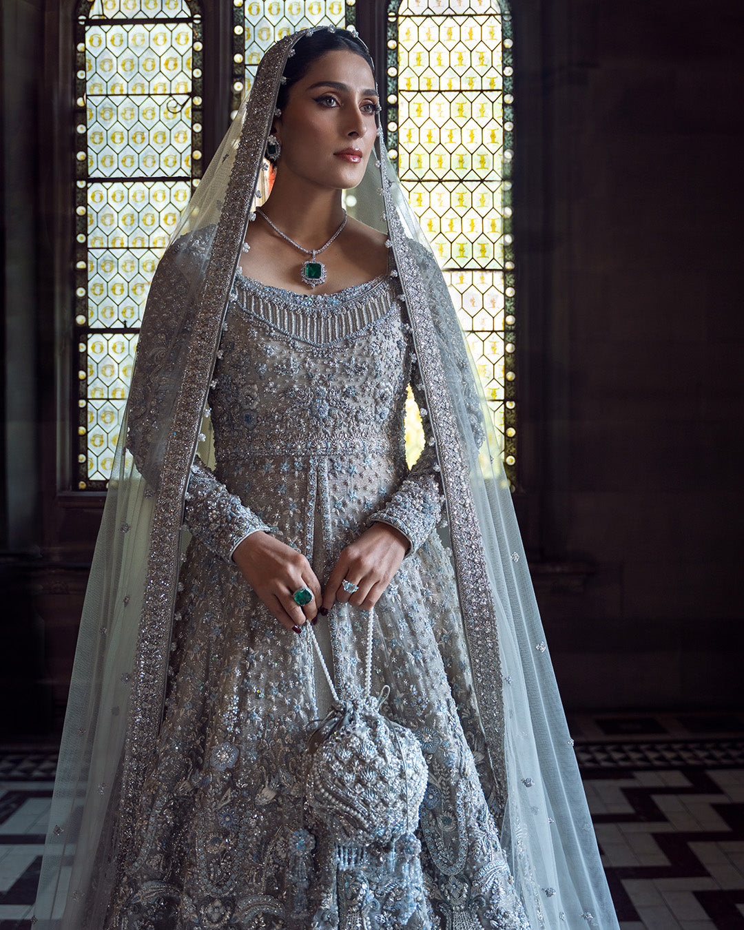 Faiza Saqlain – Ayana Style (Ice Blue)