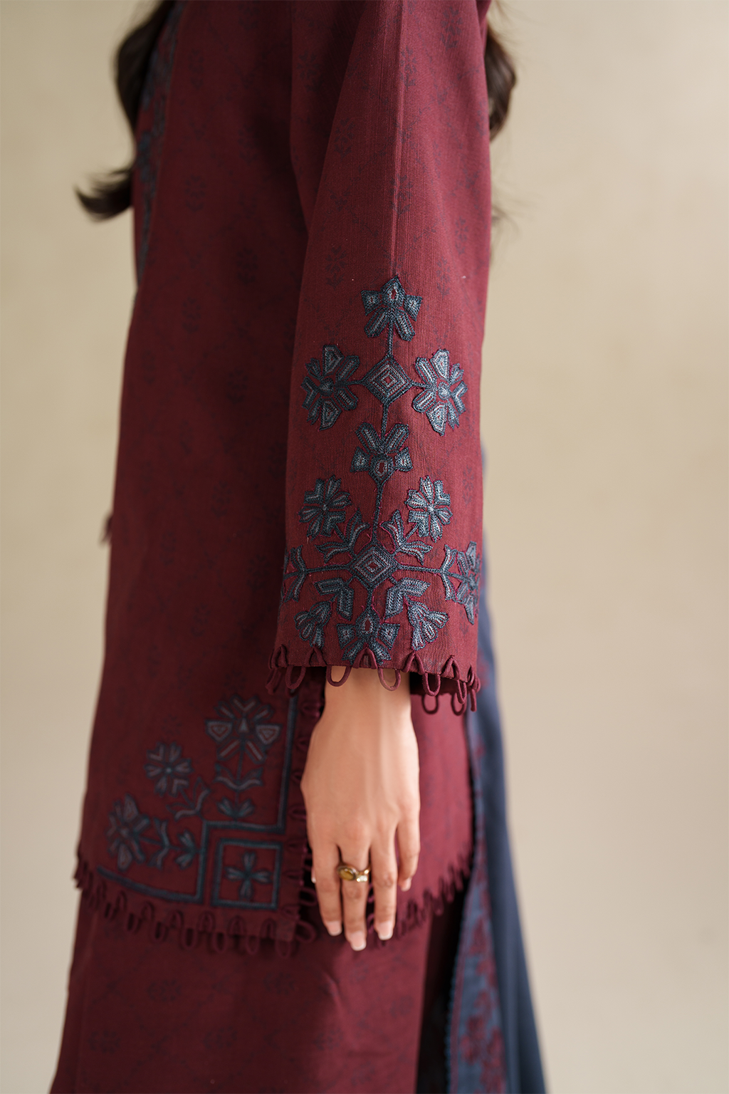 UE-592 Printed Khaddar