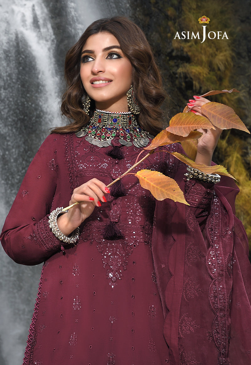 AJSL-19 EMBROIDERED LAWN 3 PCS